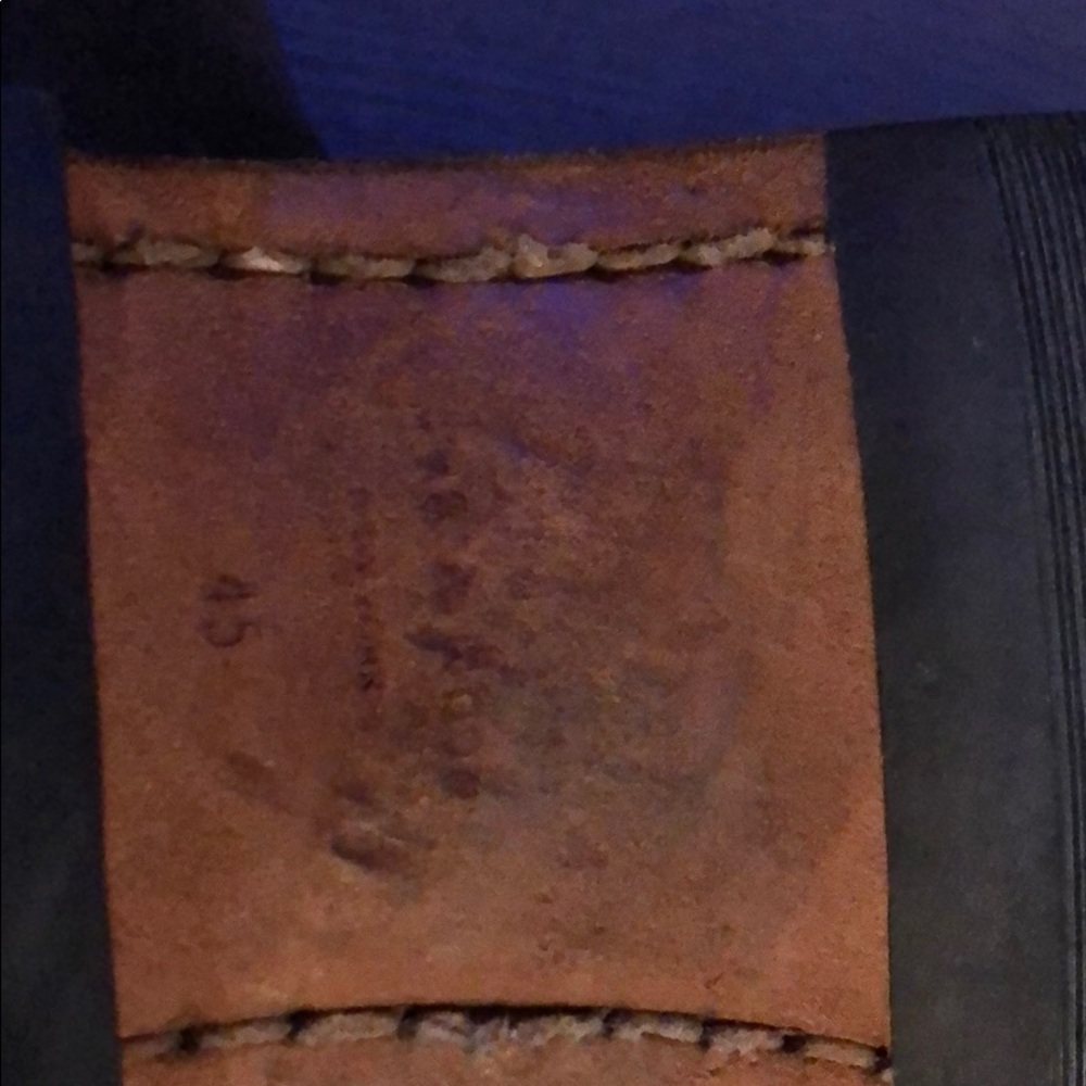 Brown Rag and Bone Leather Boots - Size 45 / US12 - Picture 5 of 6